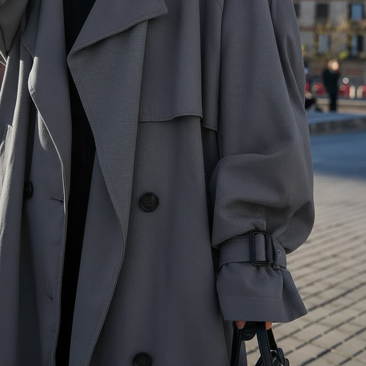 Damen Trenchcoat im Oversized Schnitt (3)