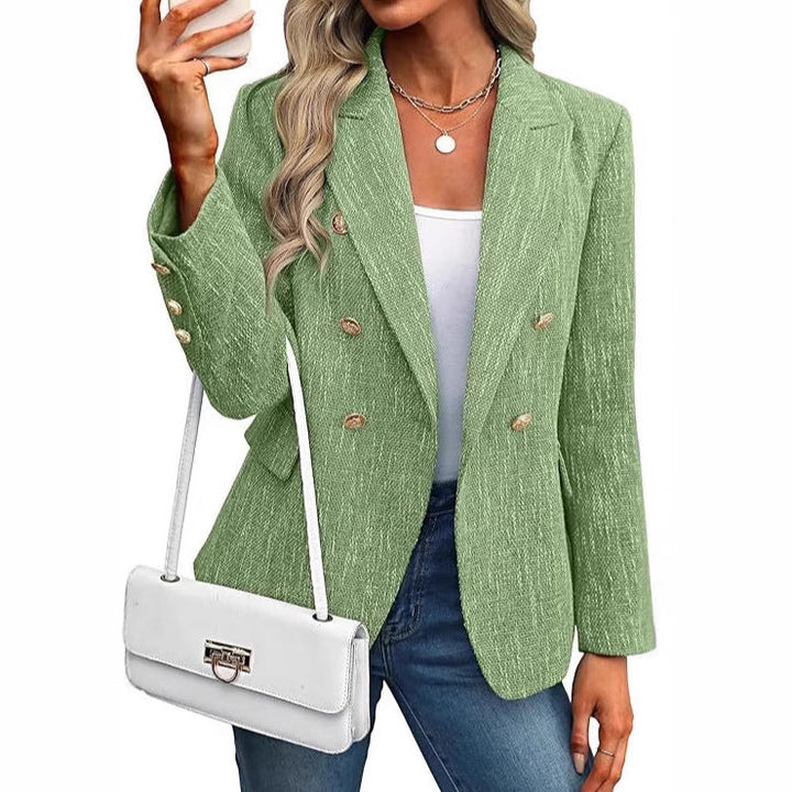 Damen Tweed Blazer elegant und vielseitig (6)