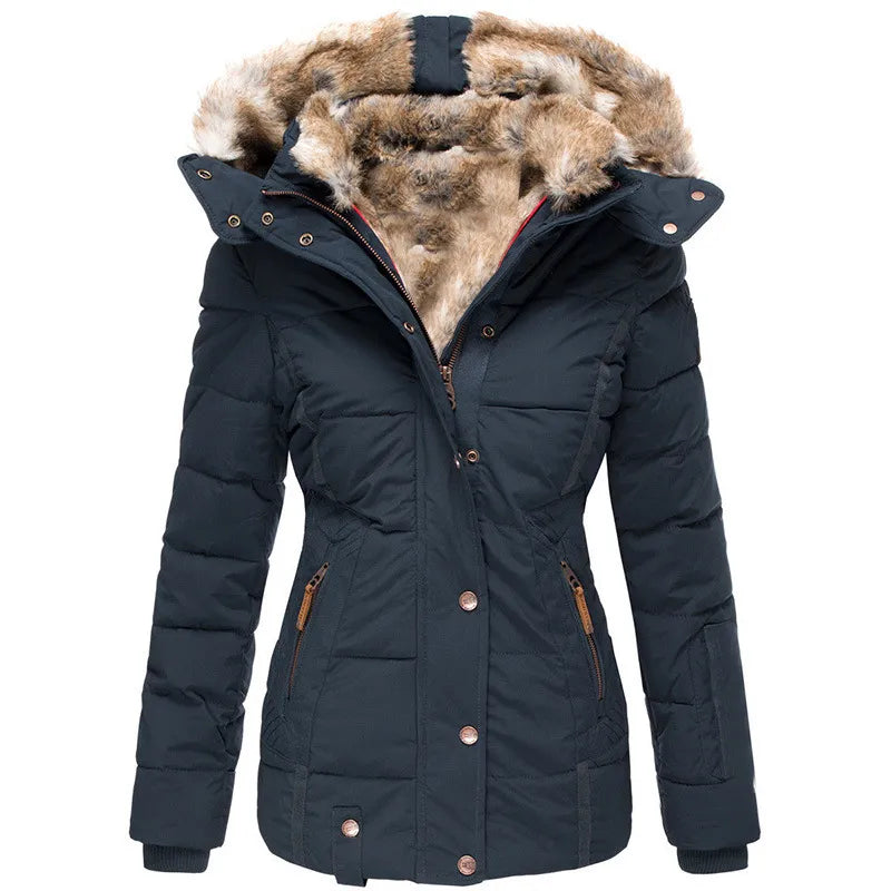 Damen Übergangsjacke für den Herbst in Blau
