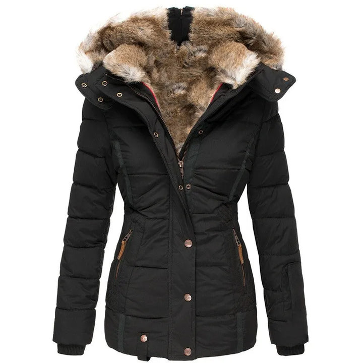 Damen Übergangsjacke für den Herbst in Schwarz