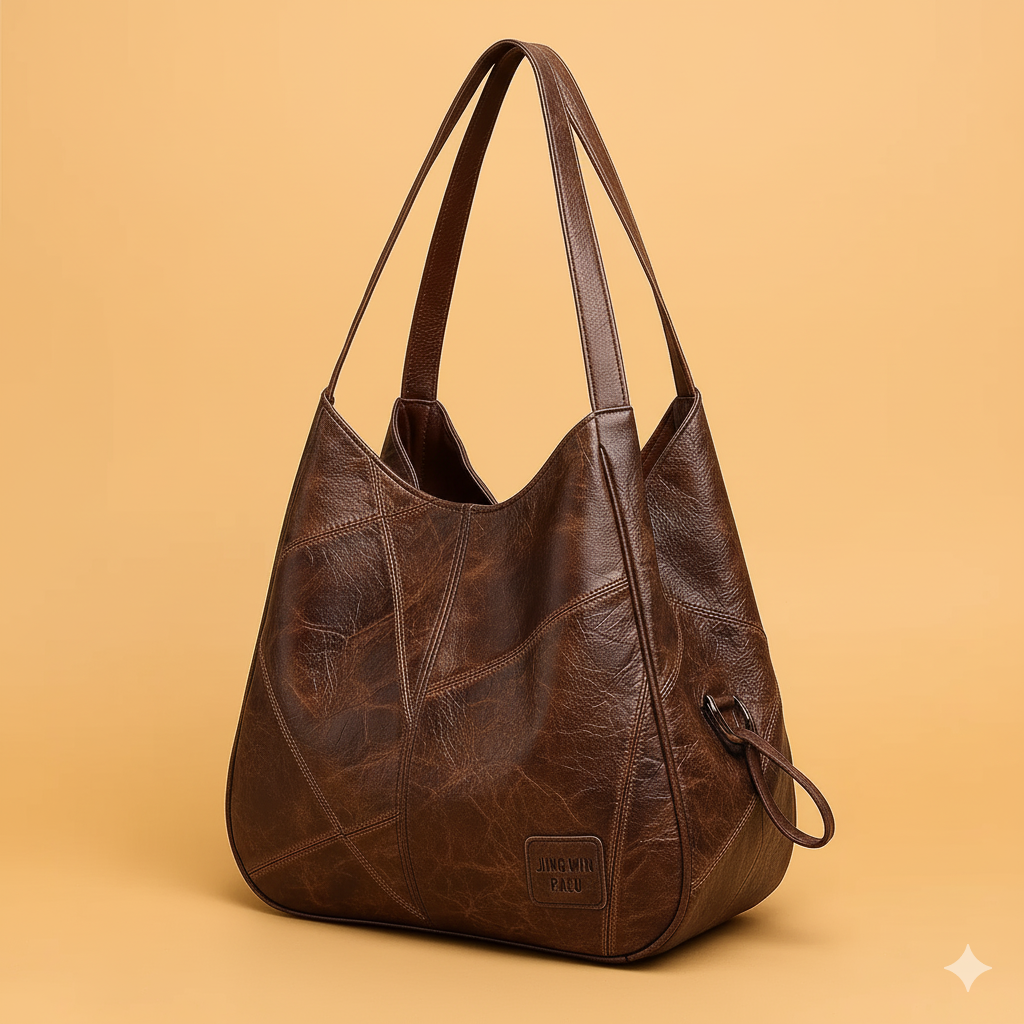 Damen Vintage Ledertasche für tägliche Eleganz (2)