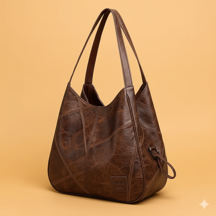 Damen Vintage Ledertasche für tägliche Eleganz (2)