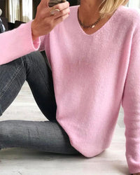 Elena | Damen Weiche Baumwoll-Strickjacke Casual
