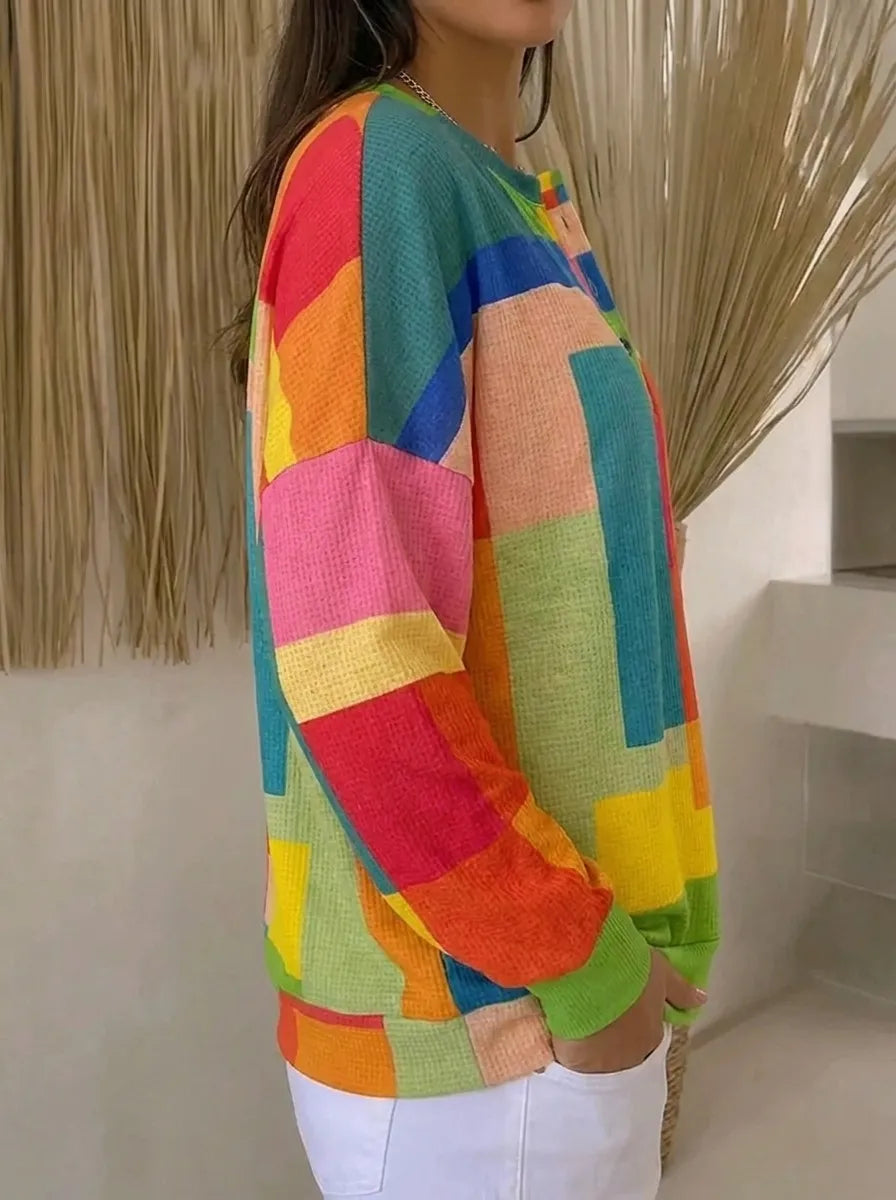 Damen Weiße Bluse Vintage für Partys (2)