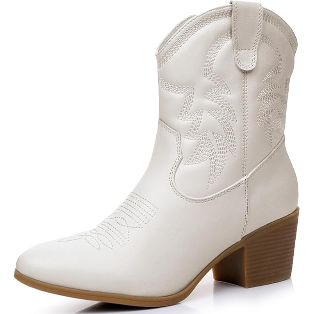 Damen Western Stiefel in Weiß