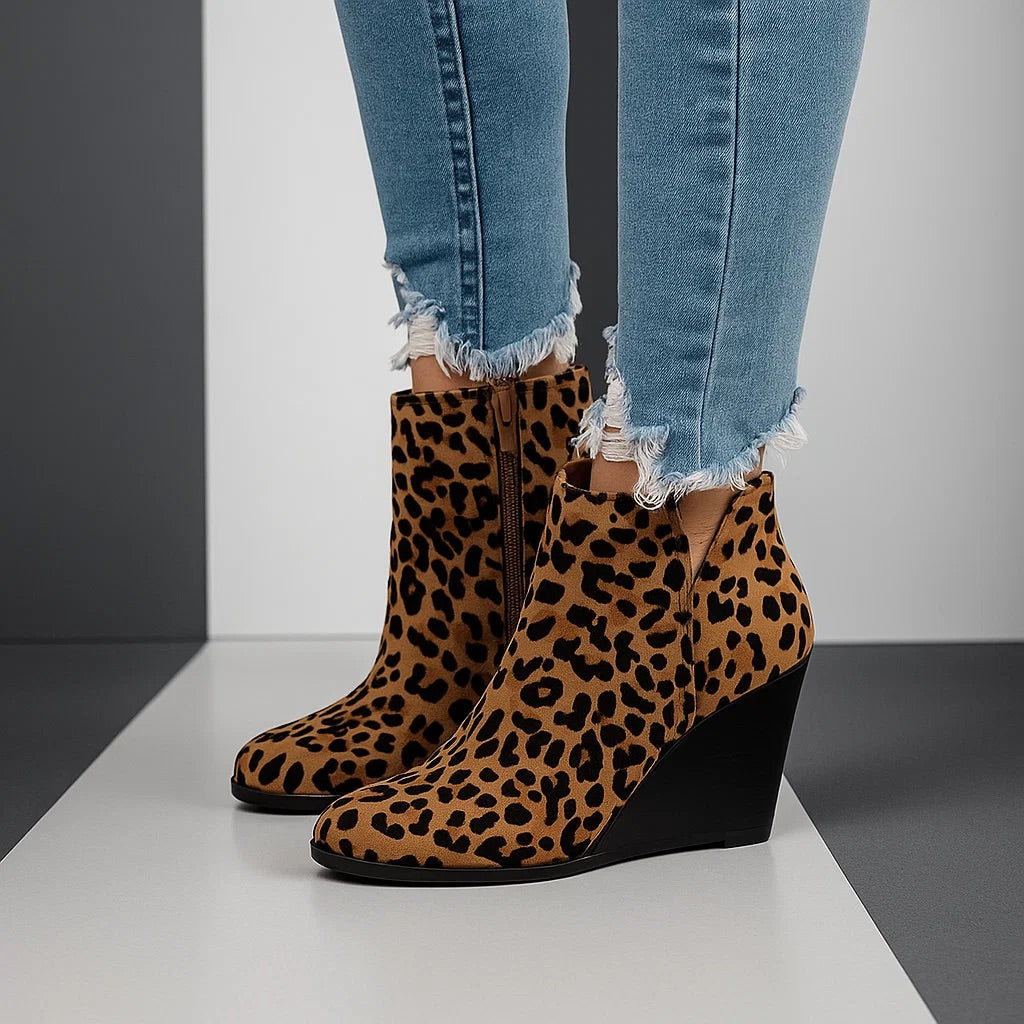 Damen Wildleder Stiefeletten für Herbst (9)