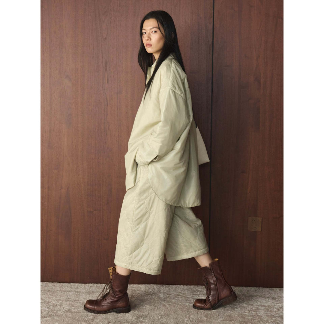Damen Winterjacke aus Baumwolle mit Steppung (3)