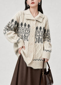 Helena | Damen Winterjacke aus Jacquard im Freizeit-Look
