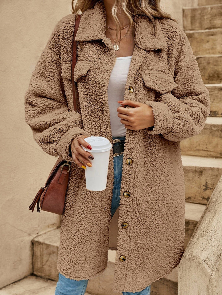 Damen Winterjacke aus Teddy zum Wohlfühlen (12)
