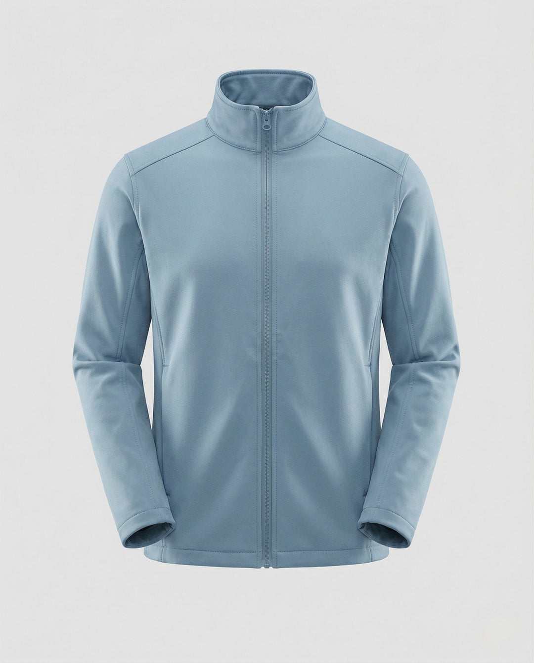 Damen Winterjacke hüftlang mit Stehkragen in Hellblau