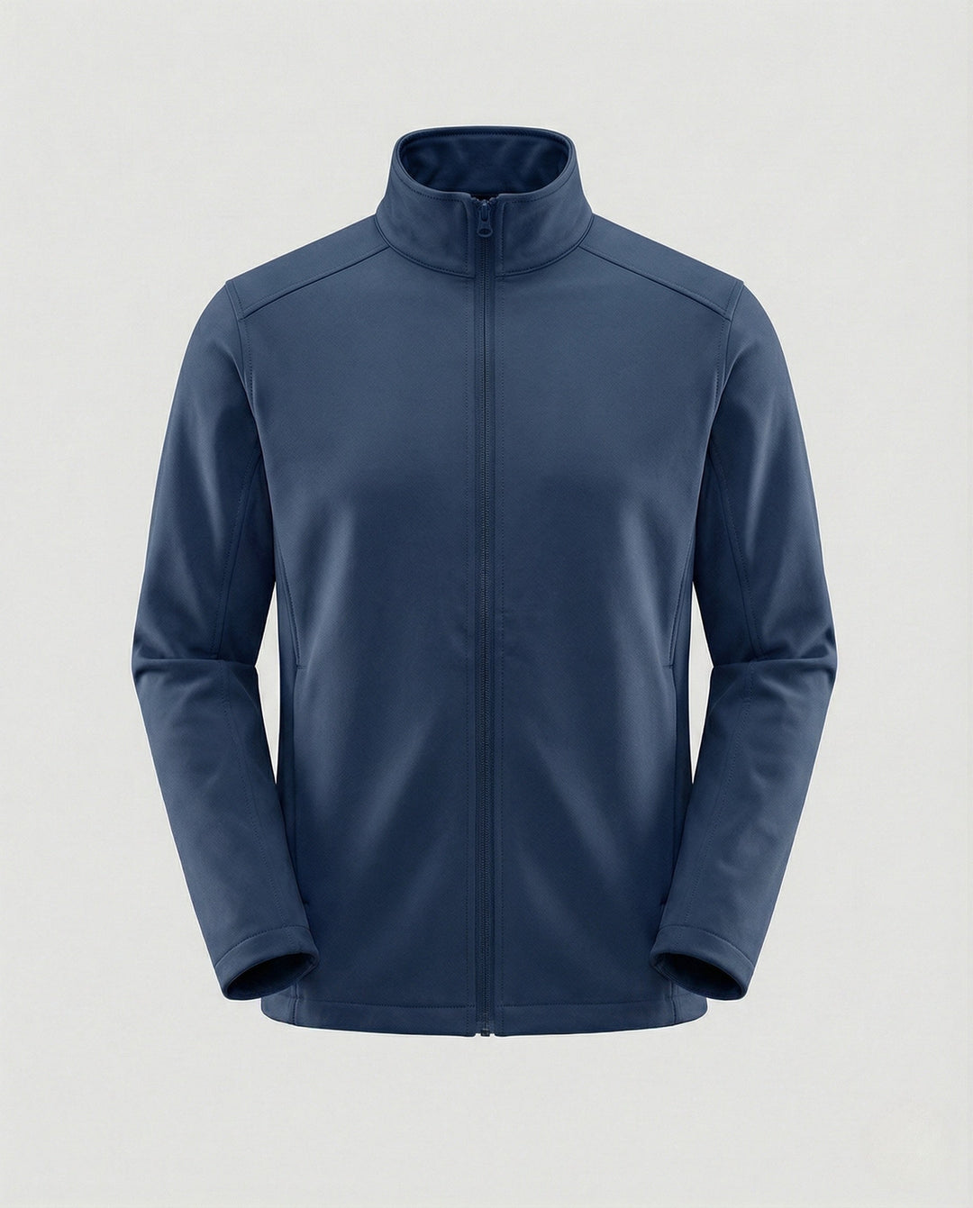 Damen Winterjacke hüftlang mit Stehkragen in Marineblau