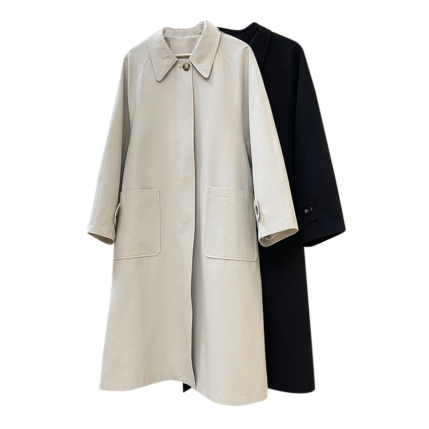 Damen Winterjacke im eleganten Trench-Schnitt, Oversize-Passform (5)