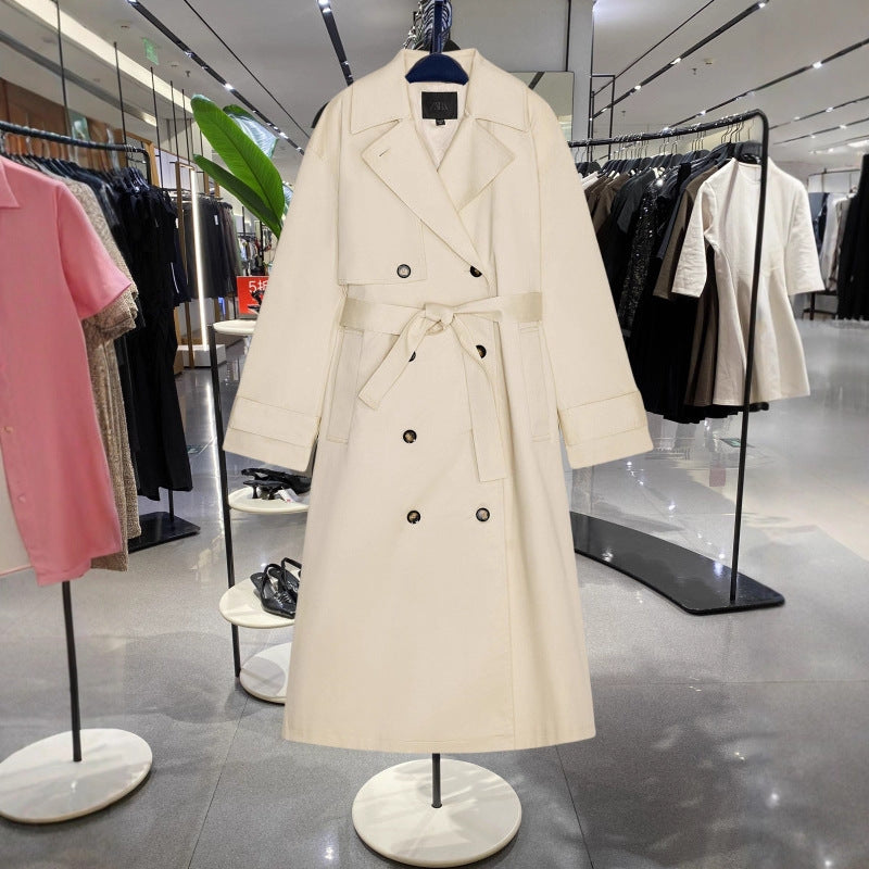 Damen Winterjacke im klassischen Trenchcoat-Stil