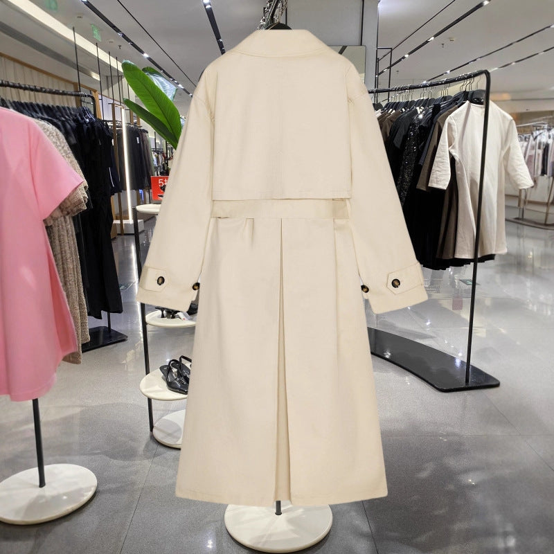 Damen Winterjacke im klassischen Trenchcoat-Stil (2)