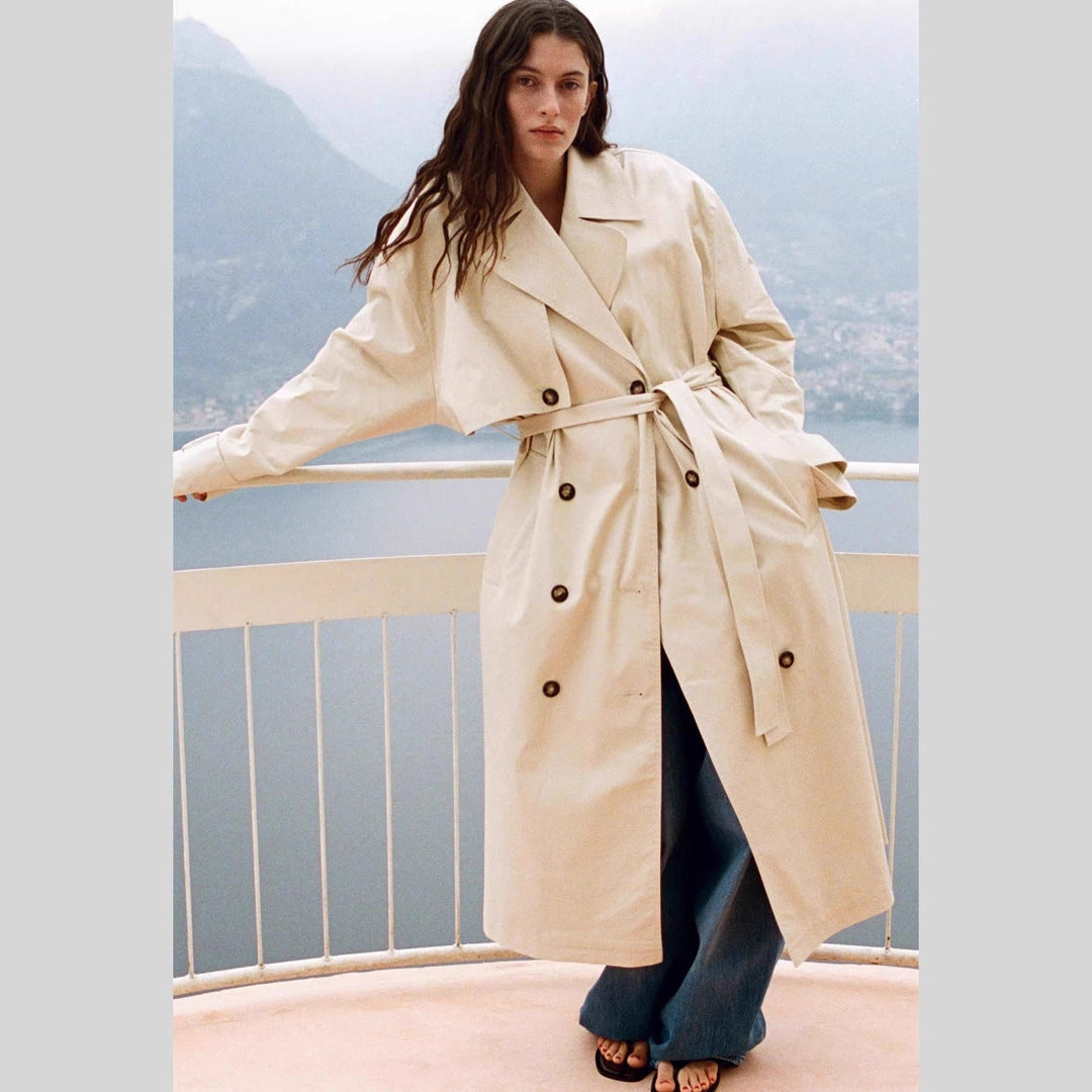 Damen Winterjacke im klassischen Trenchcoat-Stil (3)