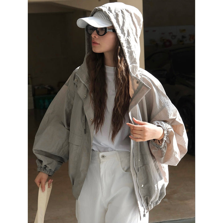 Damen Winterjacke im Oversize-Stil mit Ballonärmeln (3)