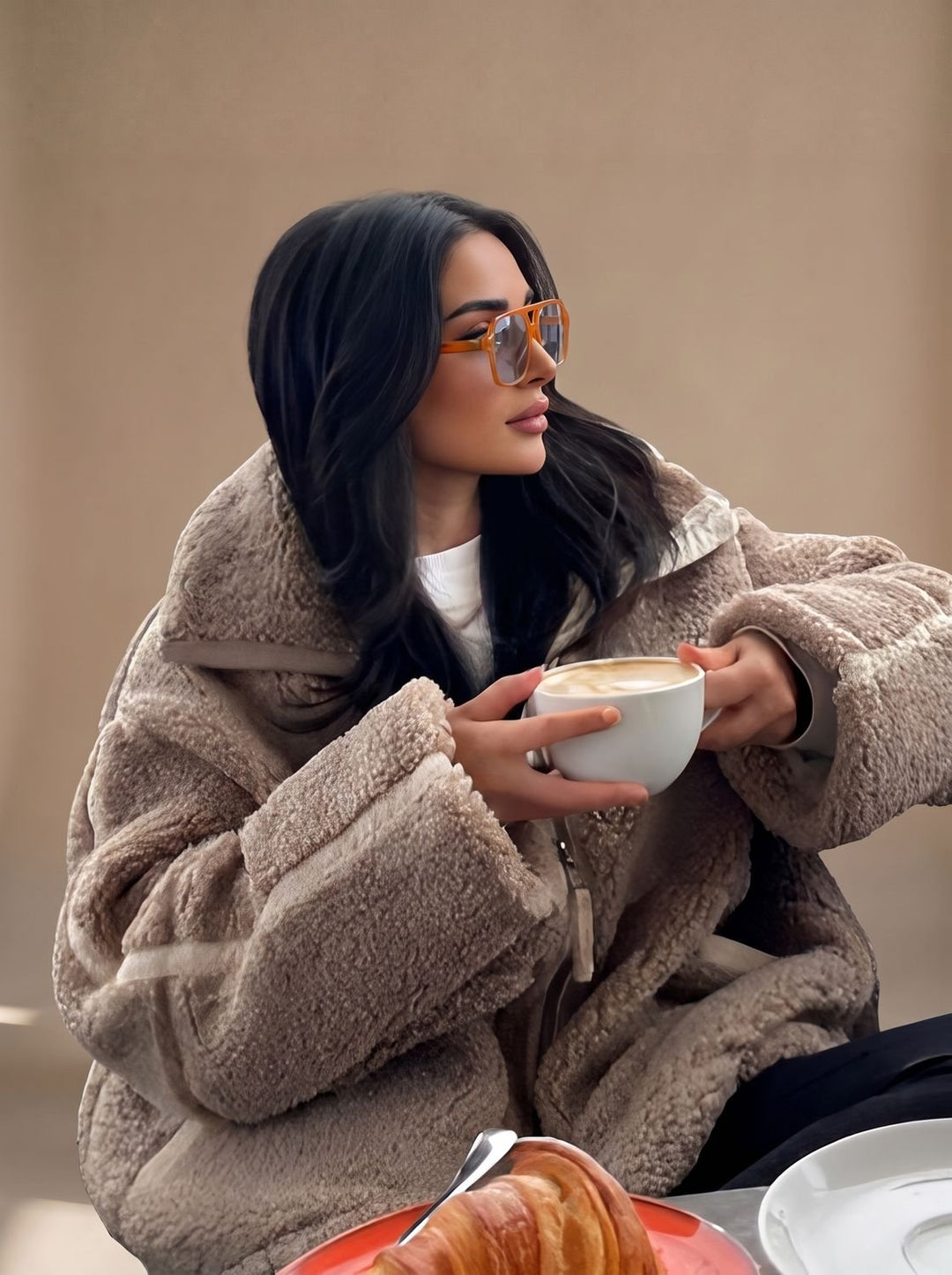 Damen Winterjacke im Teddy-Stil für maximalen Komfort (3)