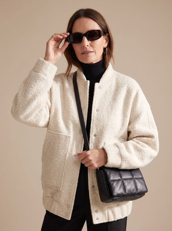Damen Winterjacke im Teddystil Oversized (8)