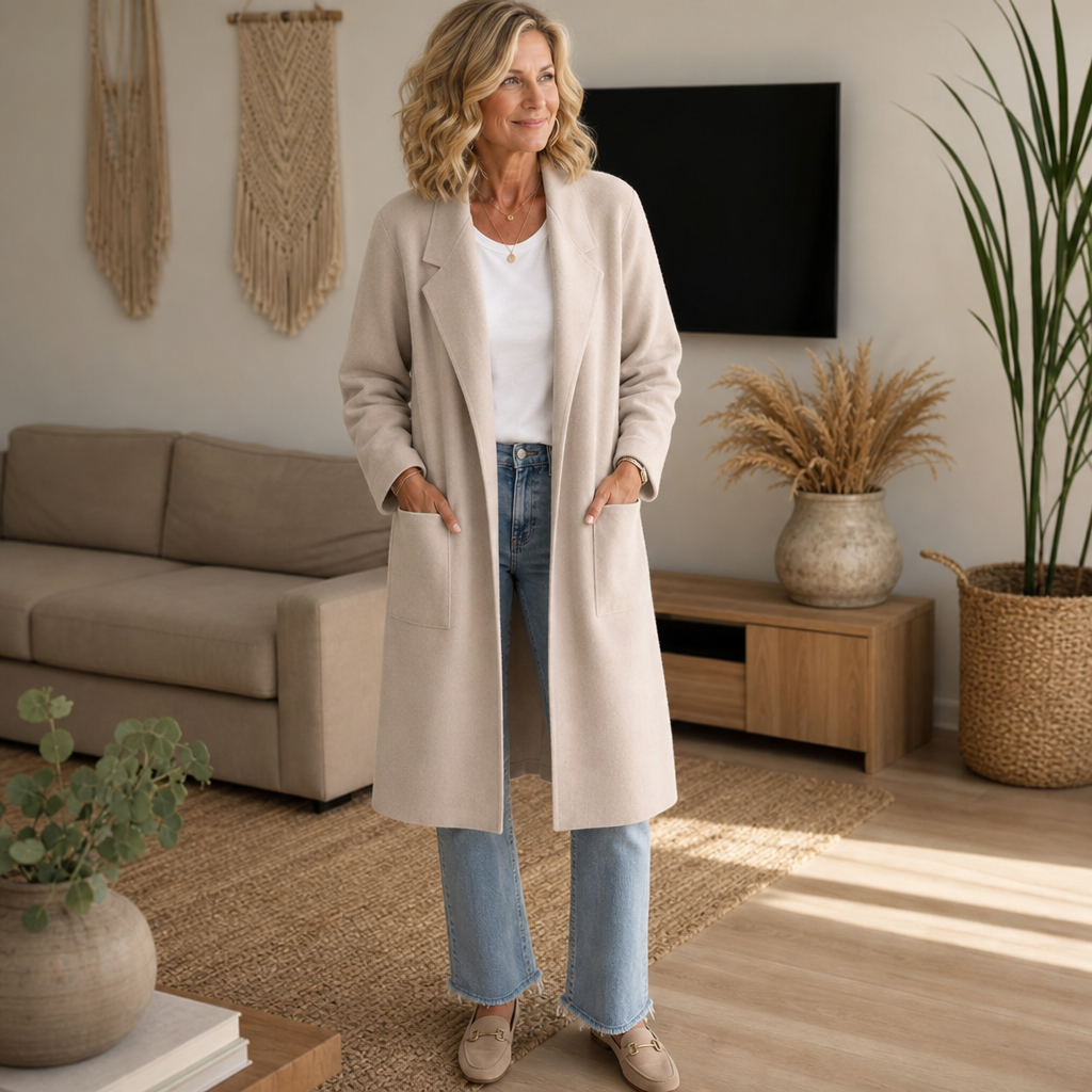 Damen Winterjacke lang für kalte Tage (3)