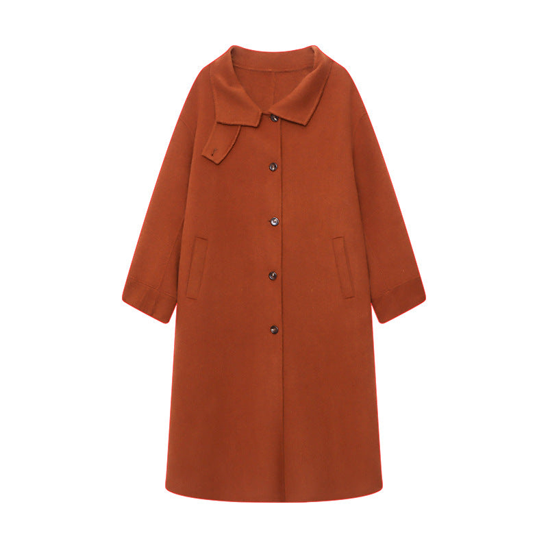 Damen Winterjacke Langer Schnitt aus Wolle (6)