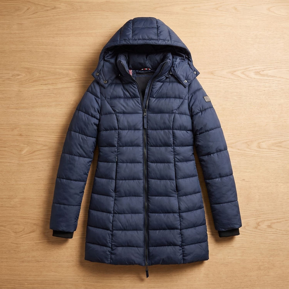 Damen Winterjacke Midi im Taillierten Schnitt (2)