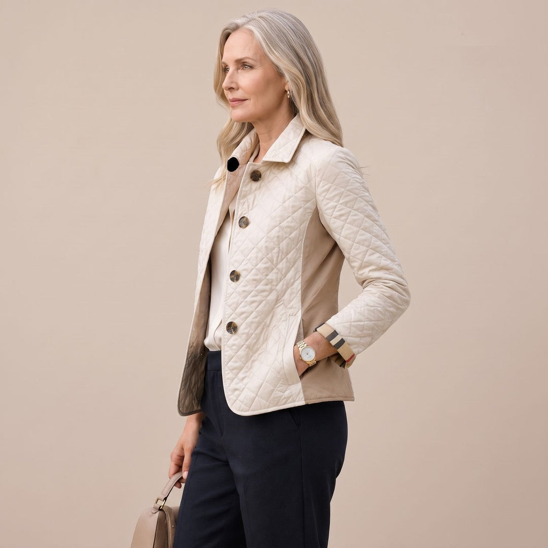 Damen Winterjacke mit elegantem Steppmuster (7)