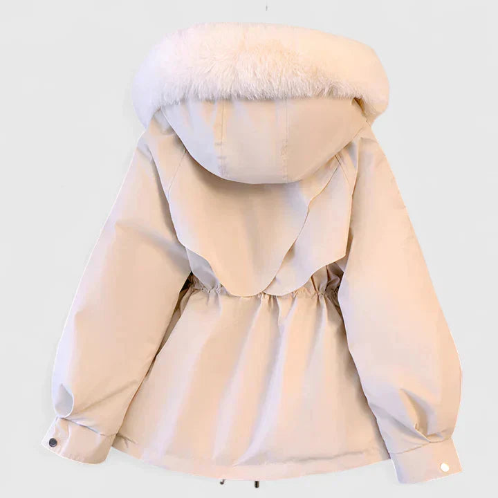 Damen Winterjacke mit Kapuze für den Herbst (6)