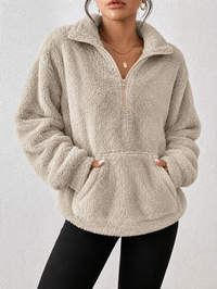 Elena | Damen Winterjacke mit Kapuze im Oversize-Stil