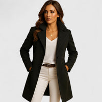 Lena | Damen Winterjacke mit schlankem klassischem Schnitt