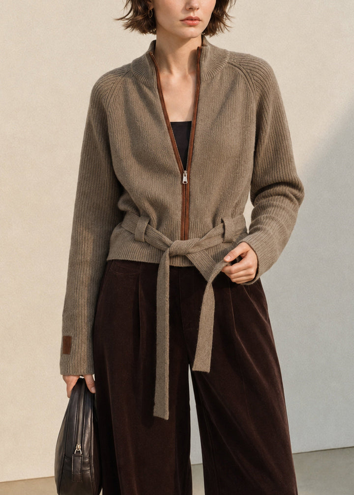 Damen Winterjacke mit Schnürdetails für vielseitiges Styling (3)