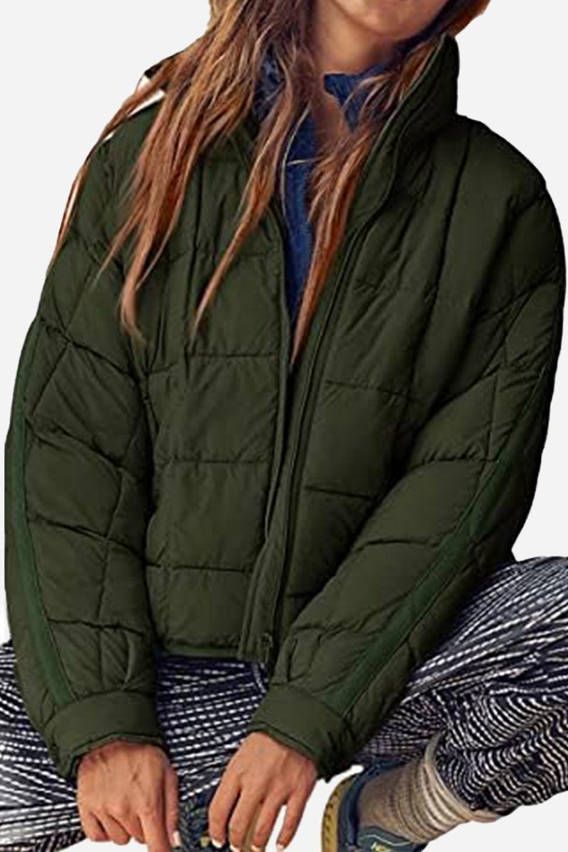 Damen Winterjacke mit Steppung für Übergangstage (10)