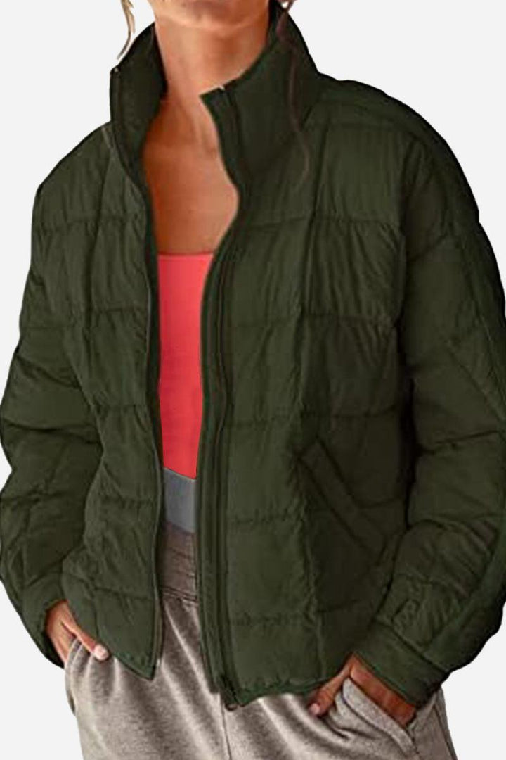 Damen Winterjacke mit Steppung für Übergangstage (11)
