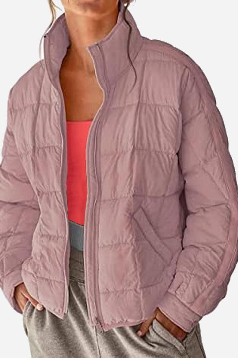 Damen Winterjacke mit Steppung für Übergangstage (16)