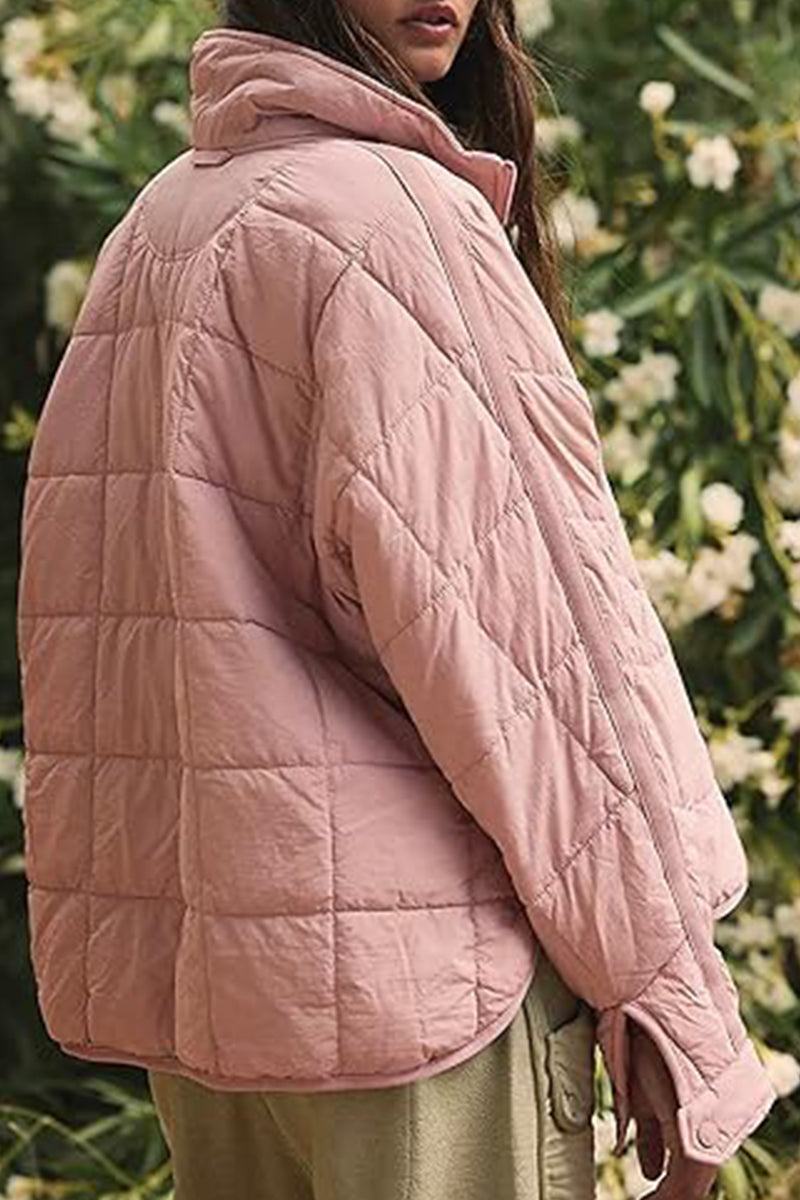 Damen Winterjacke mit Steppung für Übergangstage (17)