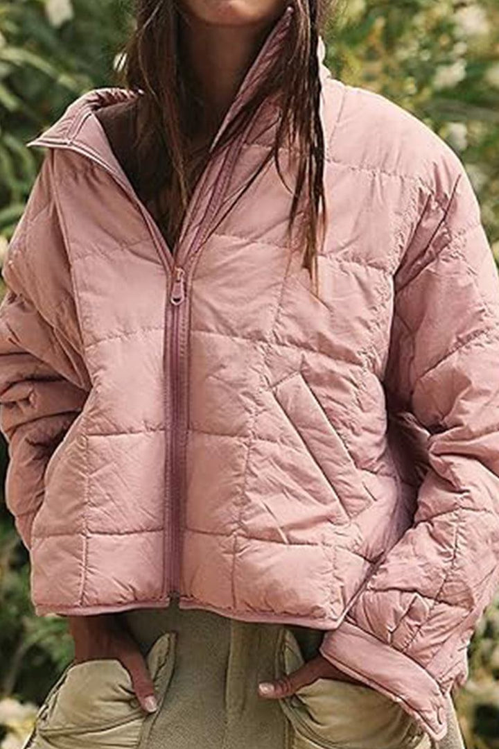 Damen Winterjacke mit Steppung für Übergangstage (18)