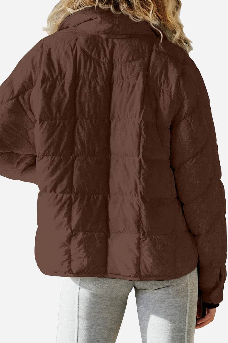 Damen Winterjacke mit Steppung für Übergangstage (4)