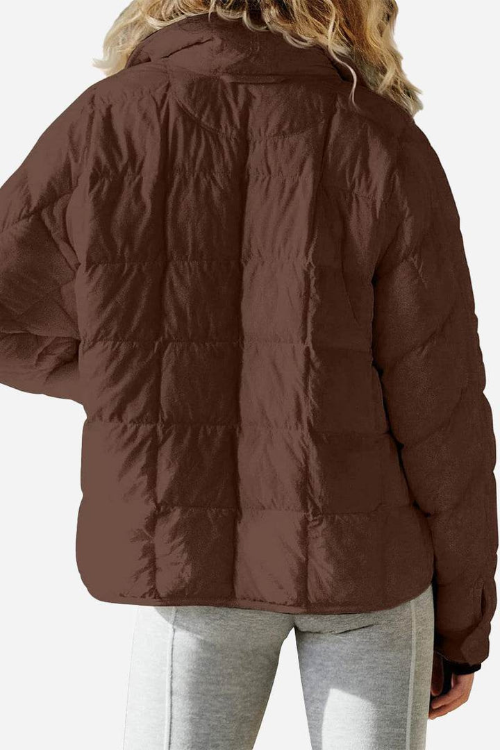 Damen Winterjacke mit Steppung für Übergangstage (4)