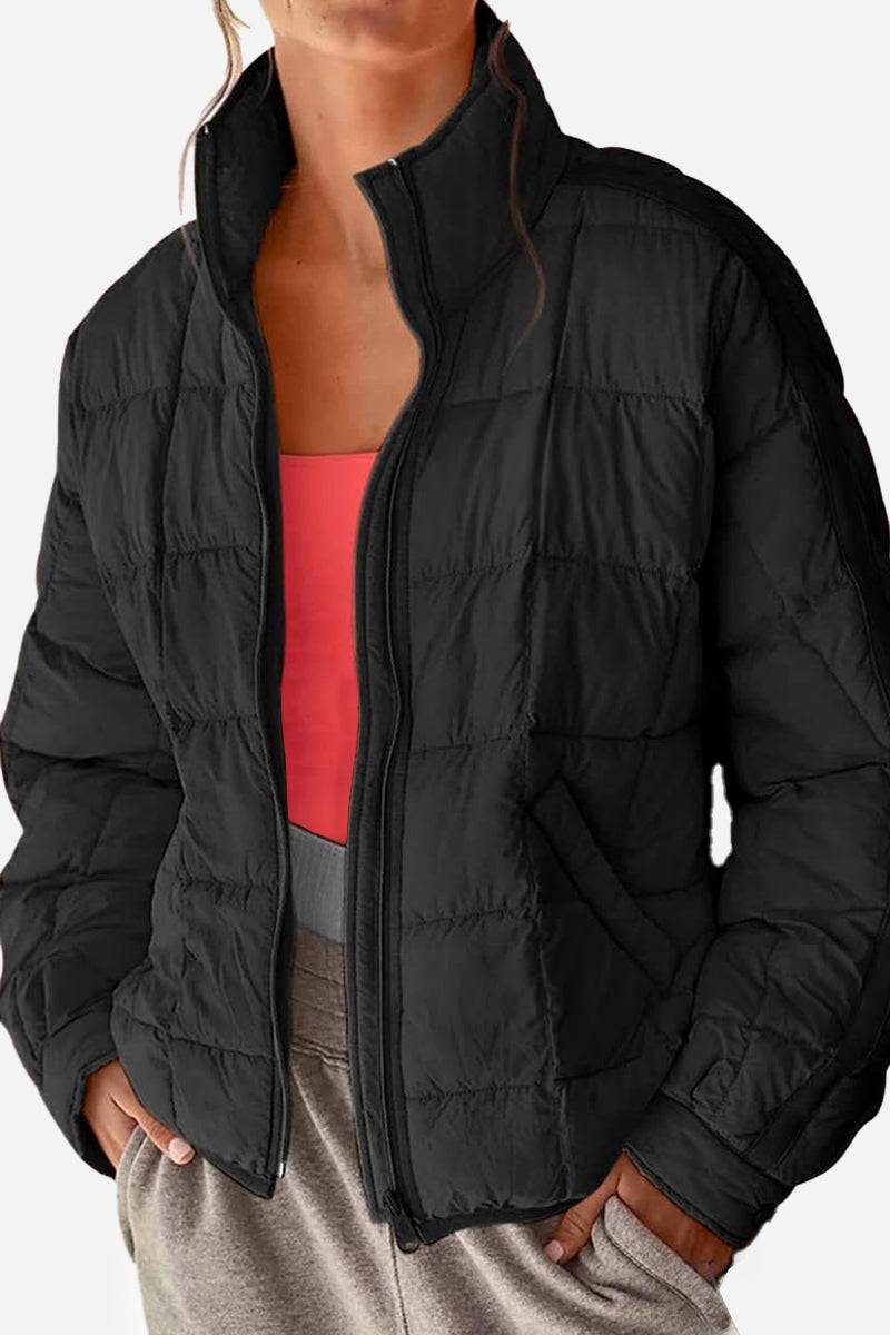 Damen Winterjacke mit Steppung für Übergangstage (6)
