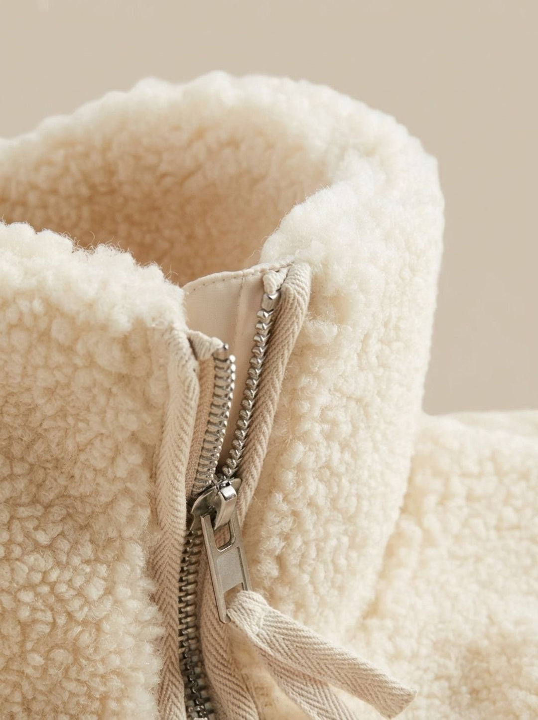 Damen Winterjacke Oversized im Teddy-Stil (7)