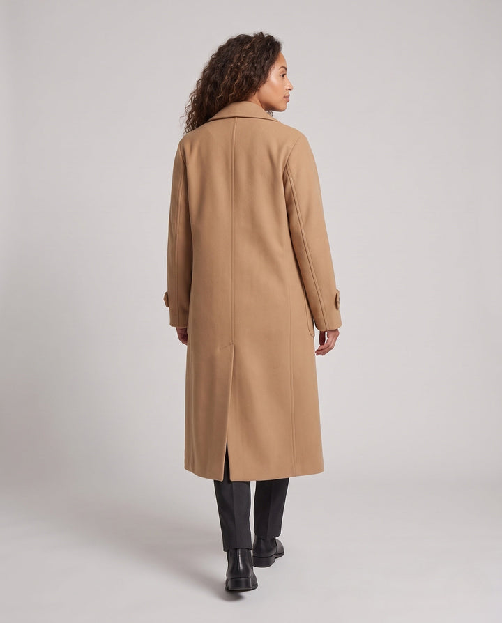 Damen Winterjacke Oversized mit breitem Reverskragen (4)