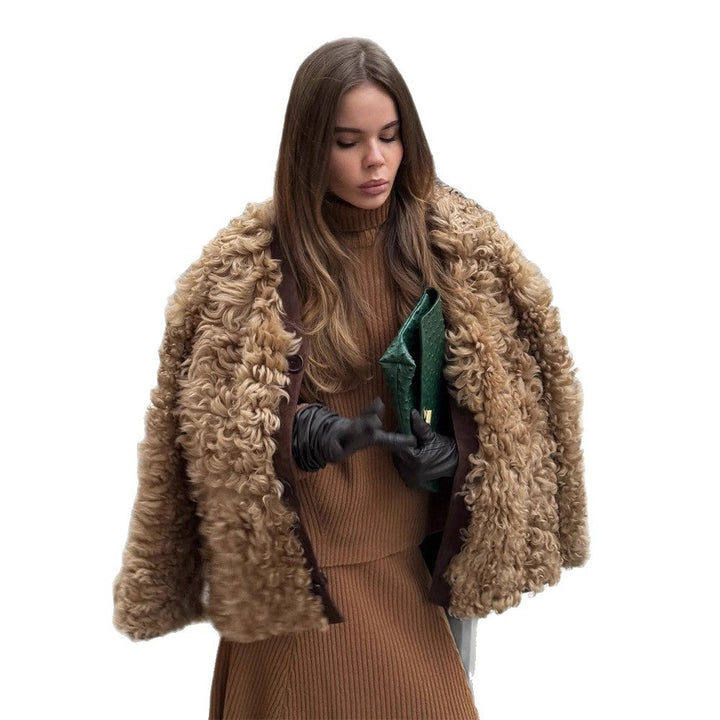 Damen Winterjacke Teddy-Kunstfell im Oversize-Schnitt (5)