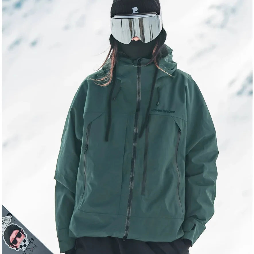 Damen Winterjacke Wasserdicht für Herbst (4)