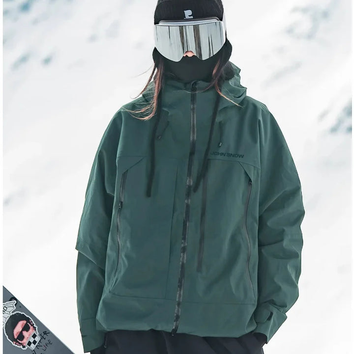 Damen Winterjacke Wasserdicht für Herbst (4)