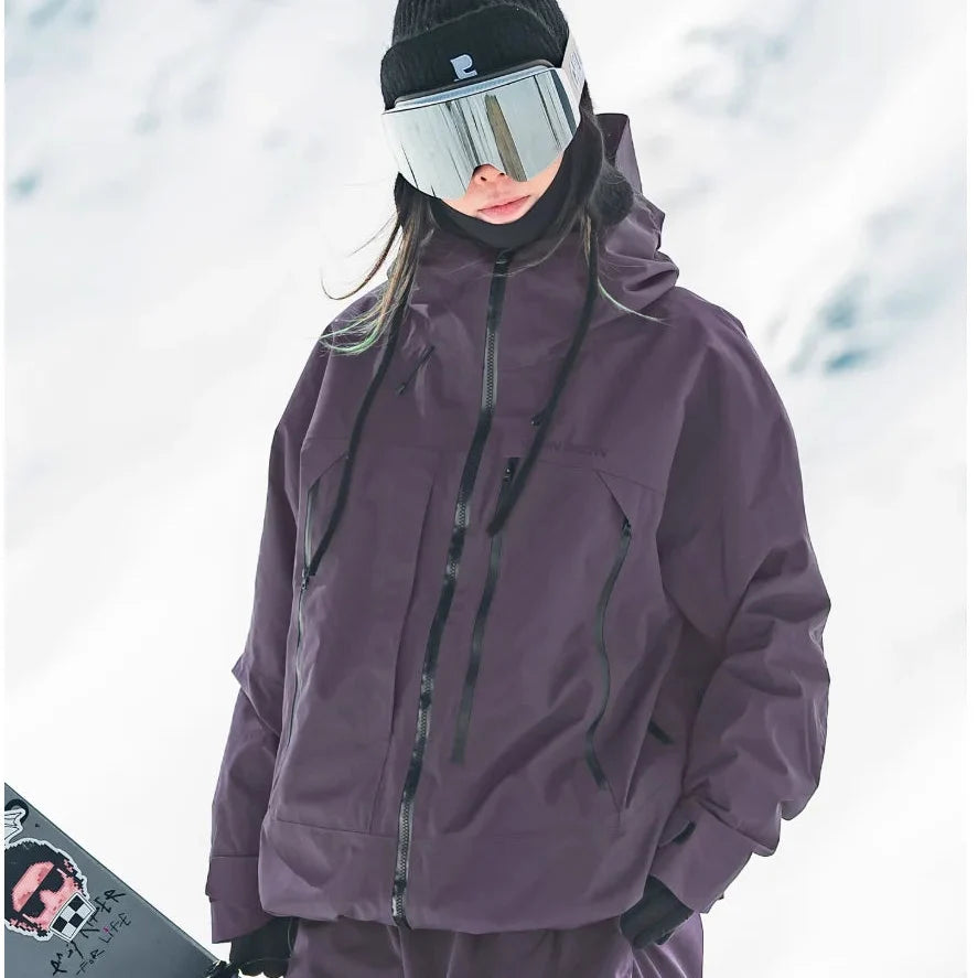 Damen Winterjacke Wasserdicht für Herbst in Farbe5
