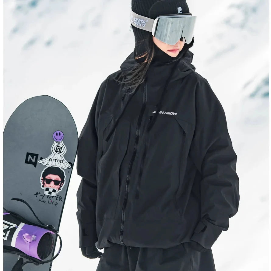 Damen Winterjacke Wasserdicht für Herbst in Farbe6