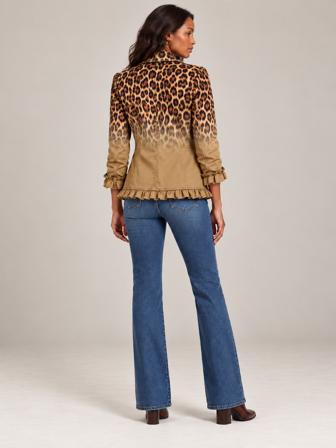 Damen Wintermantel im Trenchcoat-Stil mit Leopardenmuster (10)