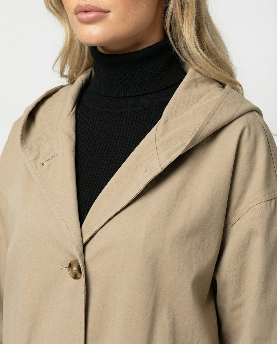 Damen Wintermantel Wasserdicht Klassisch Elegant (2)