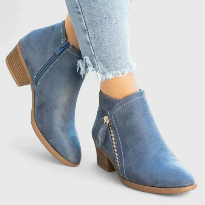 Damen Winterschuhe für stabilen, bequemen Alltag in Blau