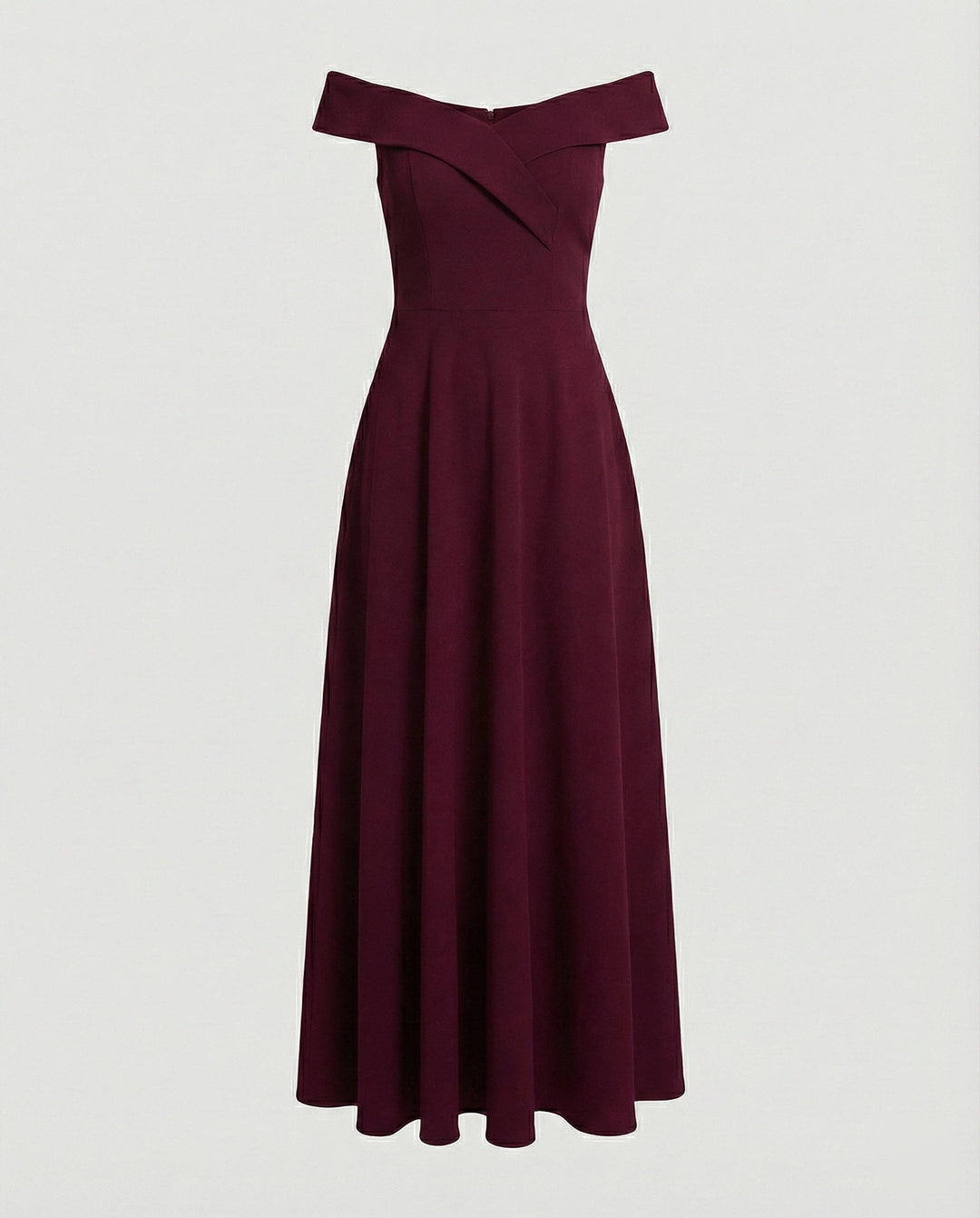 Damen Wunderschönes Maxikleid für Hochzeitsgäste in Rot