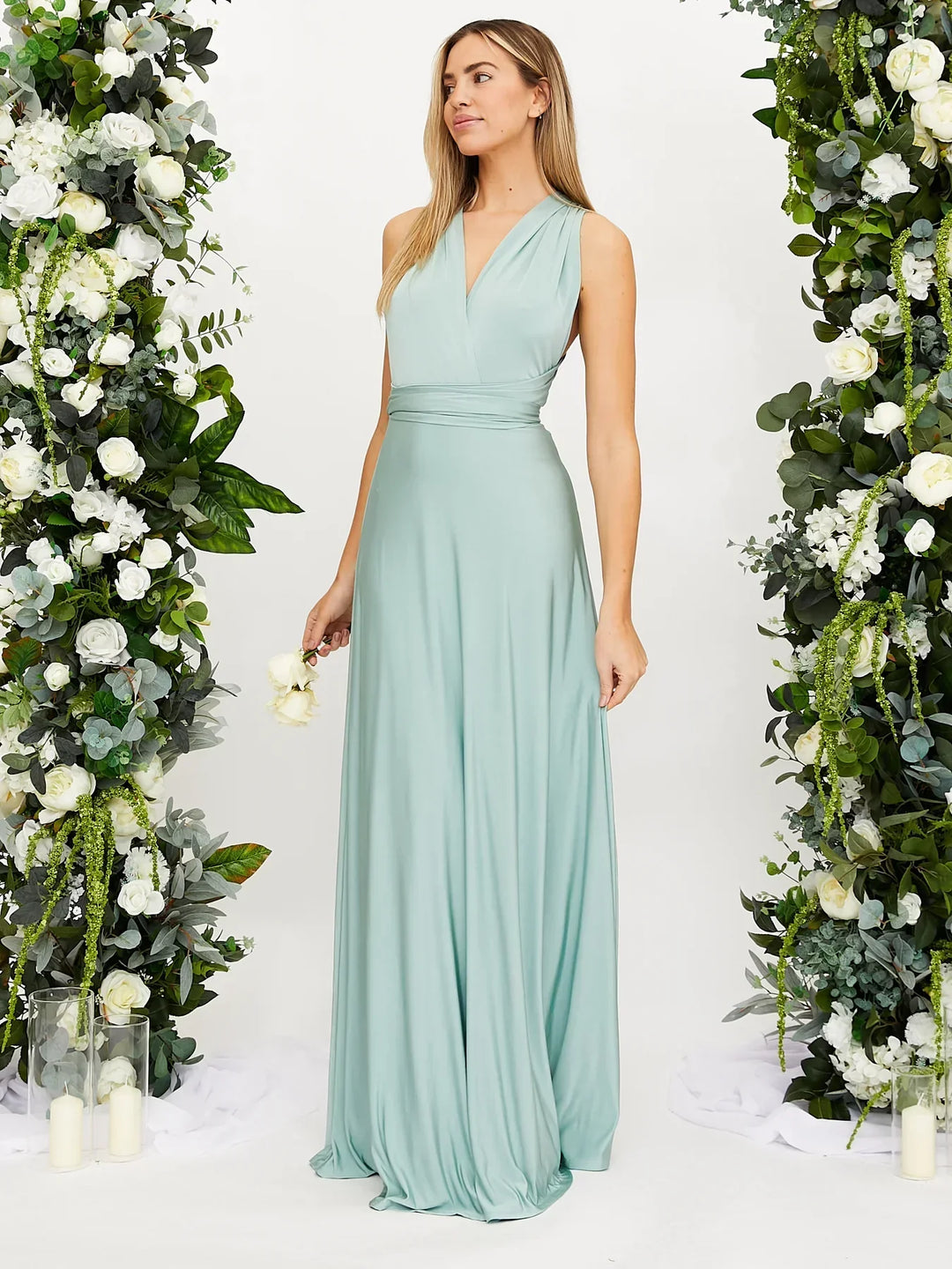 Damen zeitloses Sommerkleid (14)